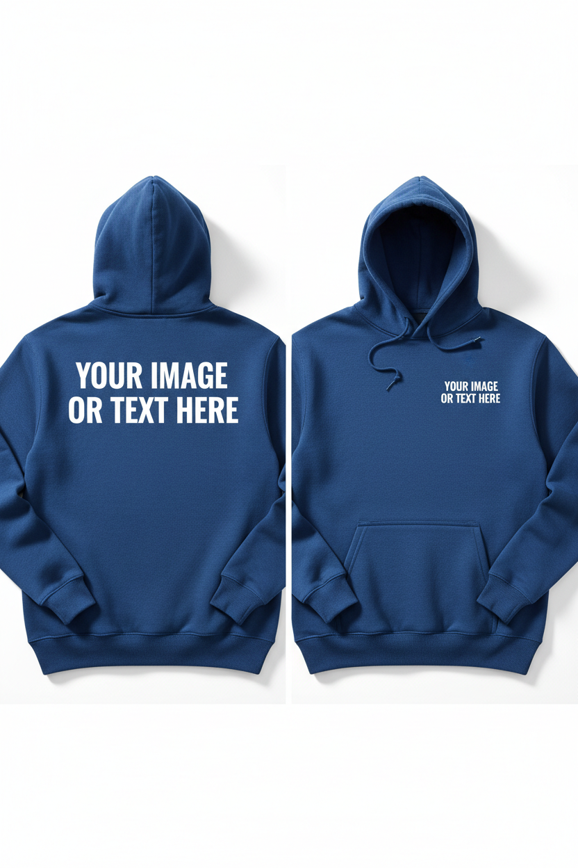 Custom Personalized Hooded Sweatshirt