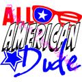 Unique Expressions Patriotic T-shirt - All American Dude