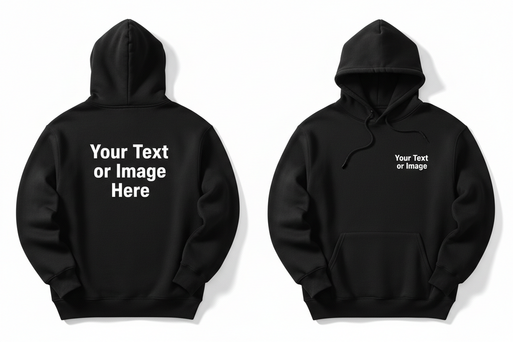 Custom Personalized Hooded Sweatshirt