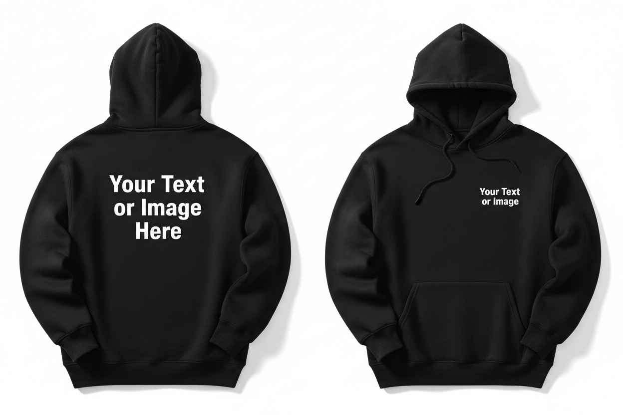 Custom Personalized Hooded Sweatshirt