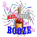 Unique Expressions Patriotic T-shirt - Red, White, & Booze