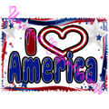 I Love America Graphic T-Shirt